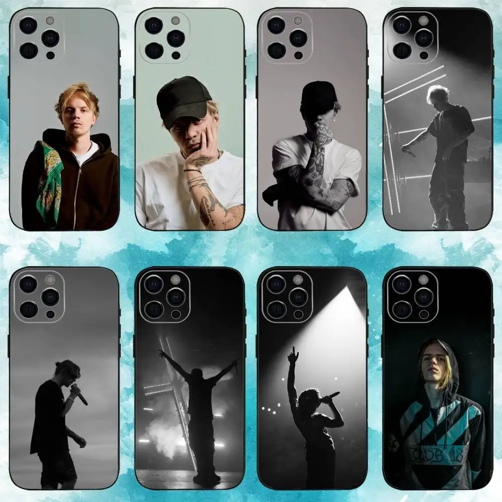 

P-Pharaoh Rapper Phone Case For iPhone17,16,15,14,13,12,11 Plus,Pro Max Soft Black Cover