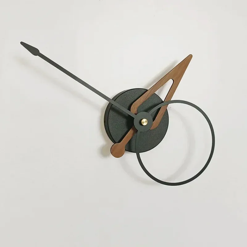 

Punch-Free Minimalistic Clock Wall-Mounted Large Wall Clock Simple Modern Living Room Creative Fashion