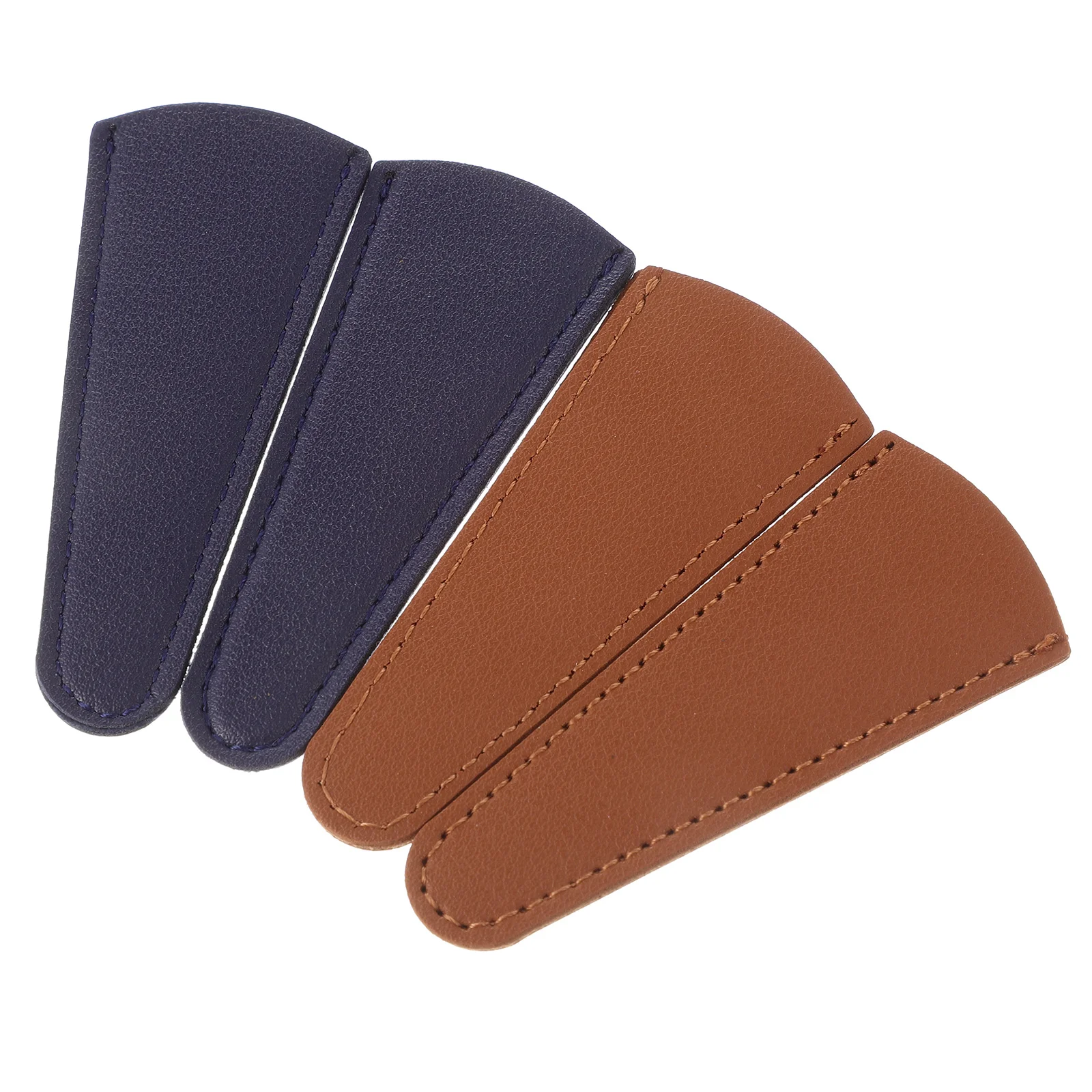 

4pcs Scissors Cover Protector Lightweight Portable Lasting Material Bright Colors Non Fading Nail Clippers