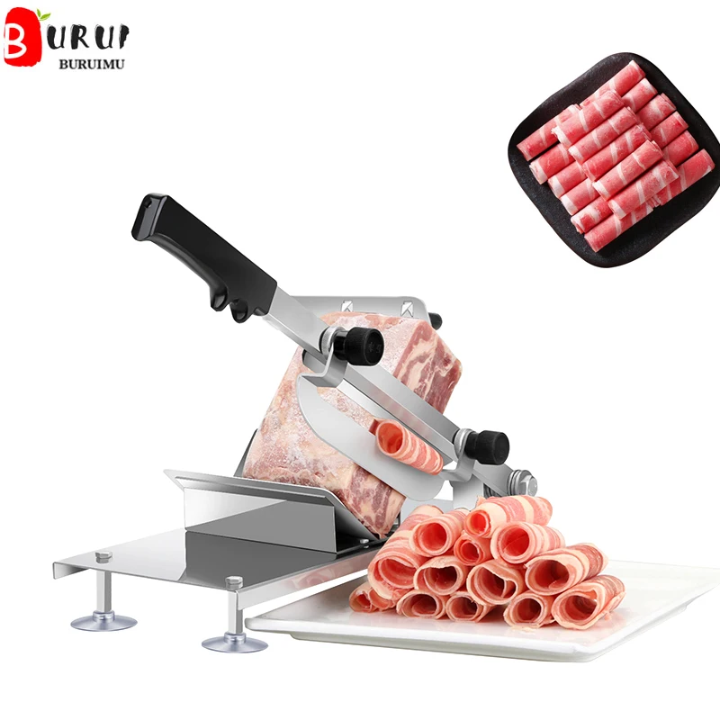 

Manual Vegetable Slicer Meat Cutting Machine Home Food Meat Slicer Manual Meat Slicer