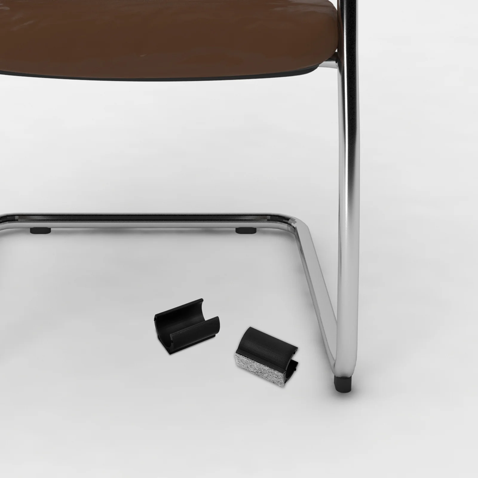 

8Pcs Felt Chair Leg Covers U Shaped Nonslip Noise Reduction Furniture Pads Floor Protectors Hardwood Chair Feet Caps