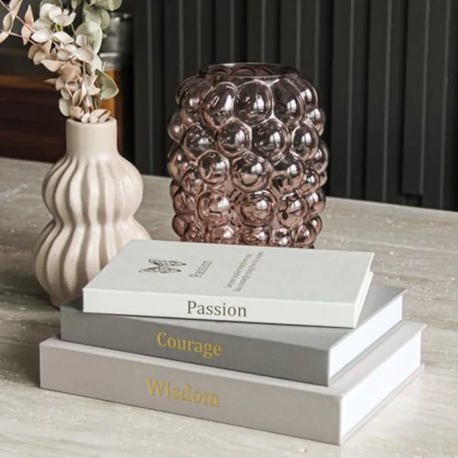 

Drative Books for Home Dr Drative Books for Coffee Table Linen Minimalist Aesthetic Fake Faux Books for Dration Photo Storage a