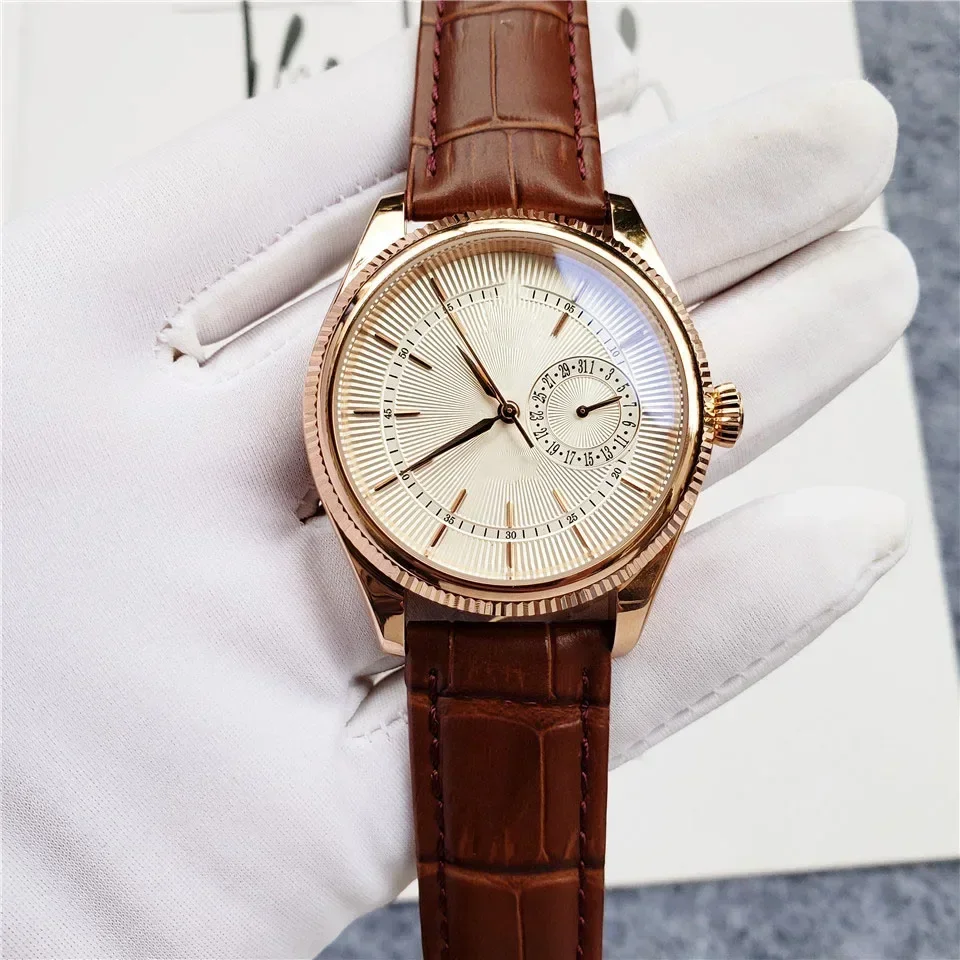 

2026Luxurious sapphire crystal men's automatic mechanical watch with a 40MM dial, a fashionable and casual gift wristwatch