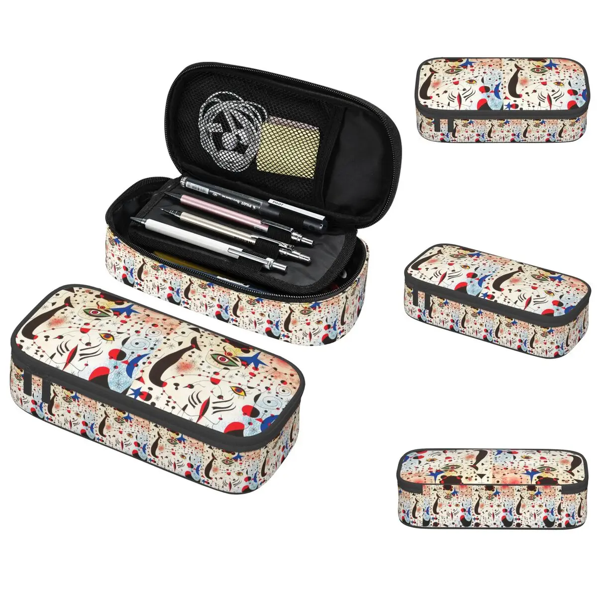

Joan Miro Pencil Case for Kids Gifts Pen Box Pencil Bag Stationery Supplies Pen Holder Bag