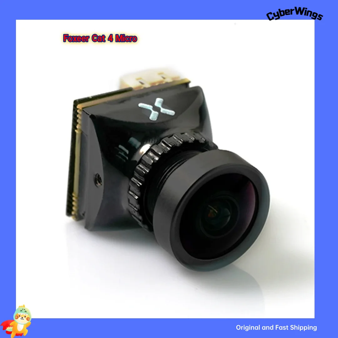 2025 Foxeer Cat 4 StarLight FPV Camera Replacement for Foxeer Cat 3 Camera