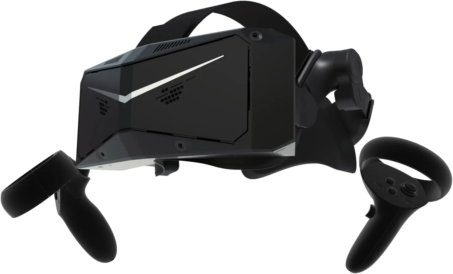 Pimax Crystal Light Prime PCVR Headset - 8K Resolution,QLED Display, Light & Comfortable,High Clarity VR for flight simulator,