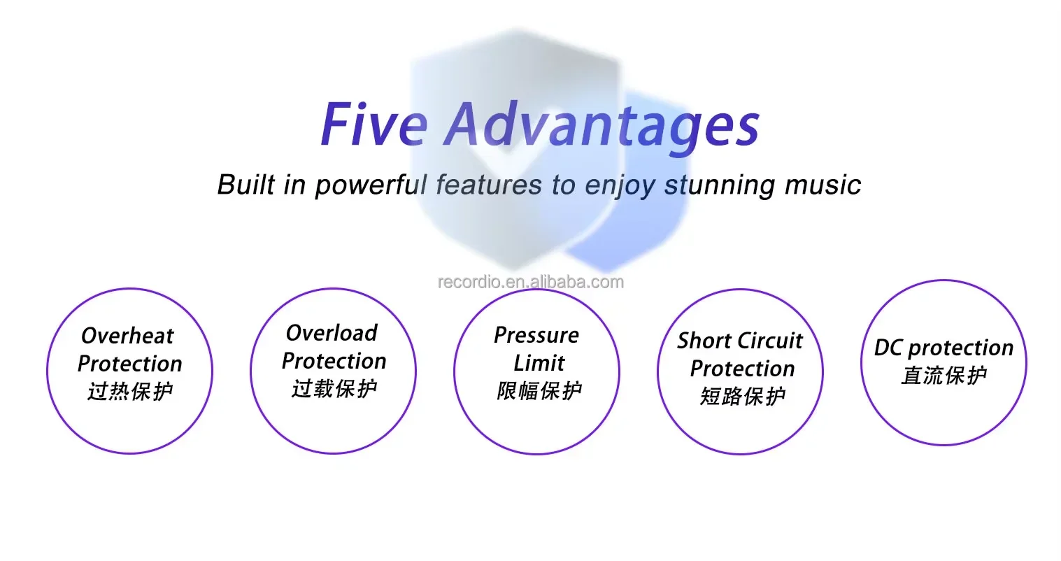 Hot Sale CA18 High Power Amplifier 2 Channel Audio Amplifier 1500W Rated Power Class H Stereo Amp for Live Performance PA System