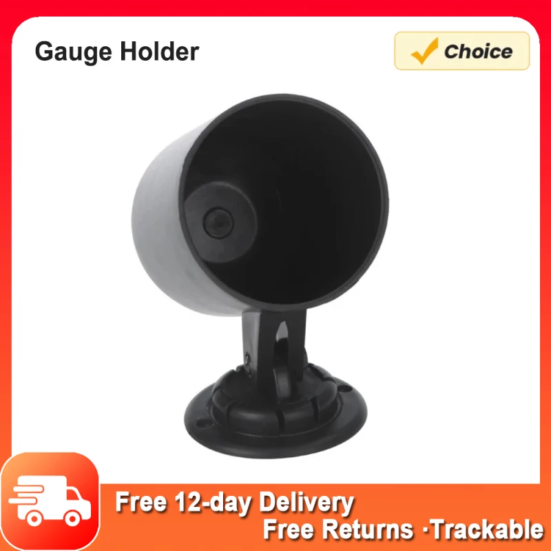 2in/52mm Auto Car Gauge Meter Pod Holder Cup Mount Material Plastic Gauge Holder for holding automobile gauge