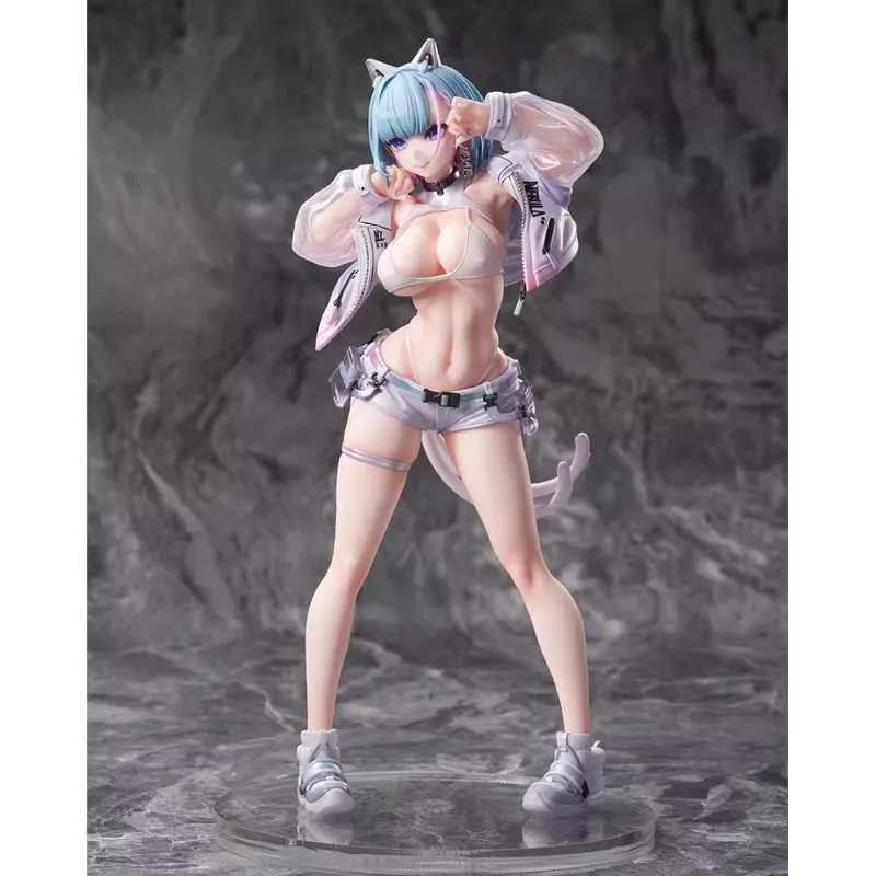 Em estoque perto do futuro gato demônio vu 26.5cm sexy menina figura anime modelos brinquedo boneca ornamento decorativo colecionável