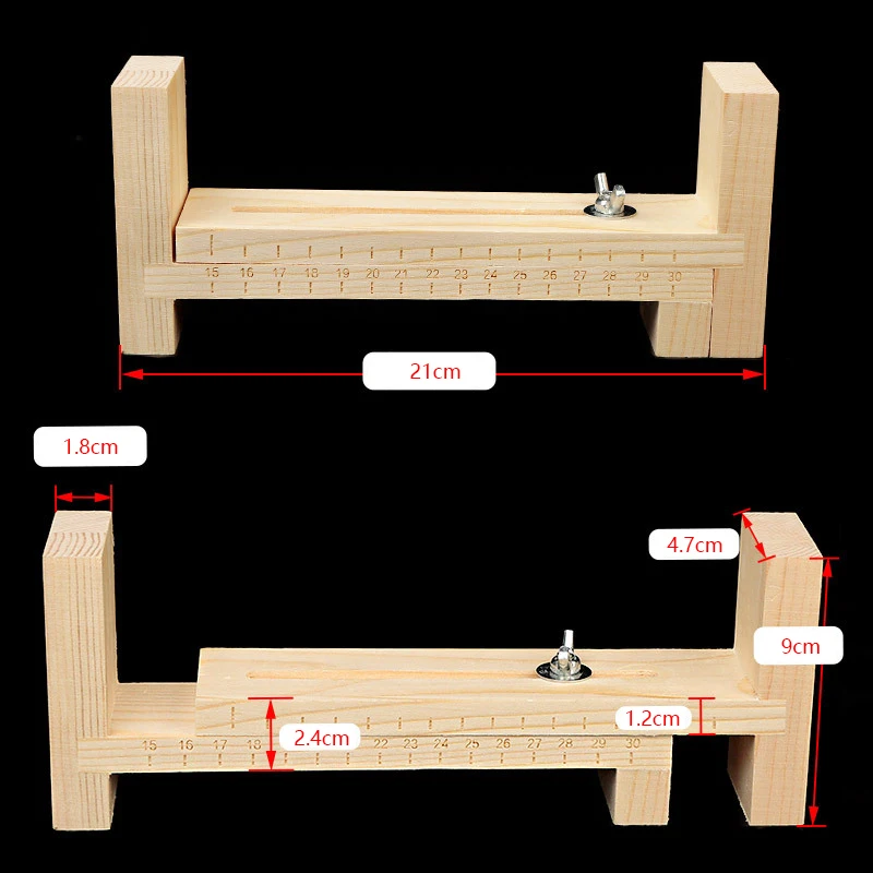 เชือกถักเครื่องมือเชือกถักมือ Rack ปรับความยาวสําหรับสร้อยข้อมือสร้อยคอ DIY Handcraft เชือกถัก Fixing เครื่องมือ