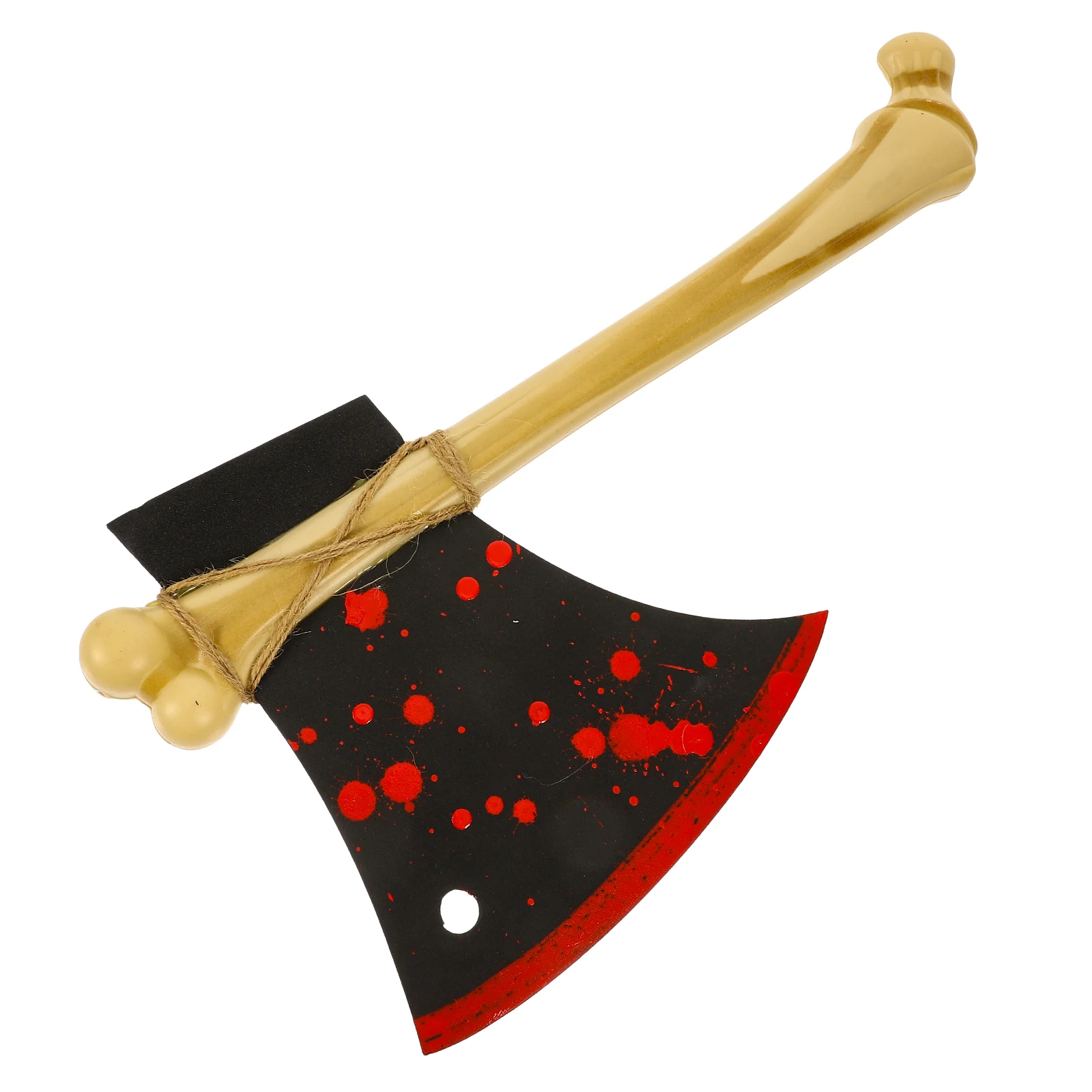 

Plastic Zombie Axe Props for Halloween Realistic Details Unique Safe Lumberjack Costume Decorations Party Supplies Stage