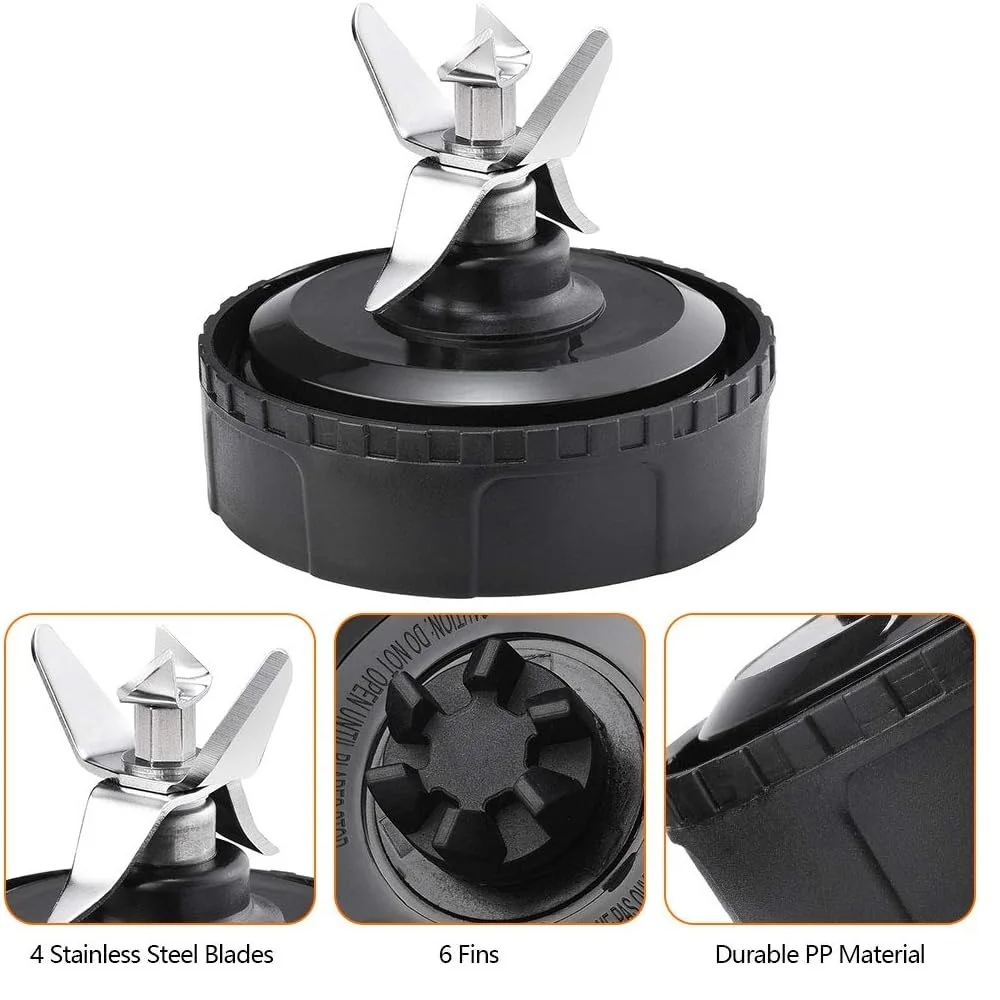 قطع غيار مجموعة شفرة النازع ، نوتري نينجا BL770 ، BL771 ، BL773CO ، 6 زعانف ، 322KKU770