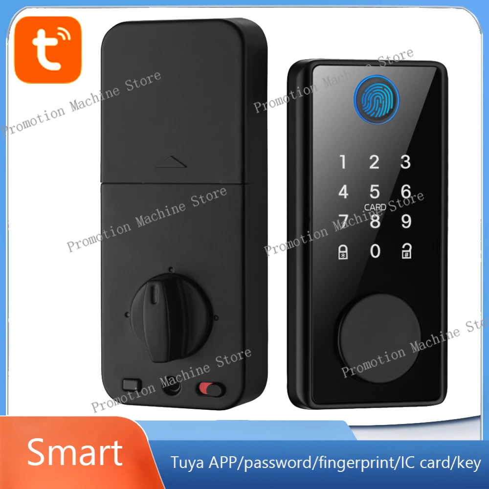 

Bluetooth-compatible Smart Card Digital Code Lock Aluminum Alloy Security Door Locks Keyless Entry Anti-theft with Key for Home