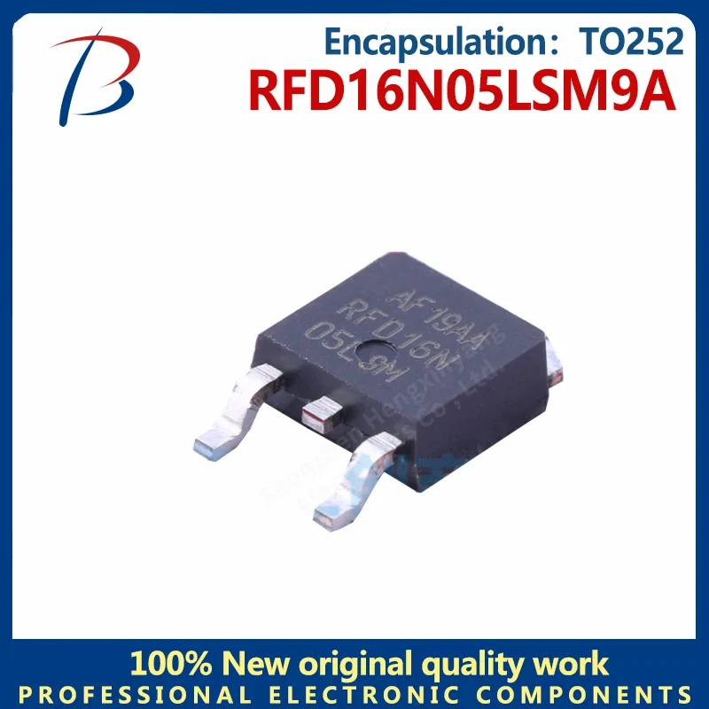 Remendo do tubo do efeito do campo de 10PCS RFD16N05LSM9A AO tubo 252 do MOS-canal 50V 16A do N