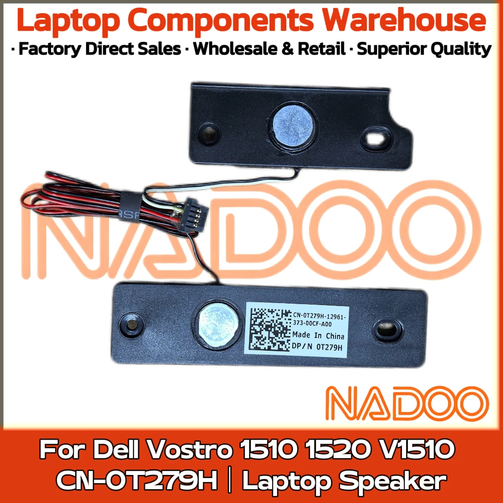 New Original Laptop Notebook Audio Speaker for Dell Vostro 1510 1520 V1510 built-in speaker horn audio  CN-0T279H