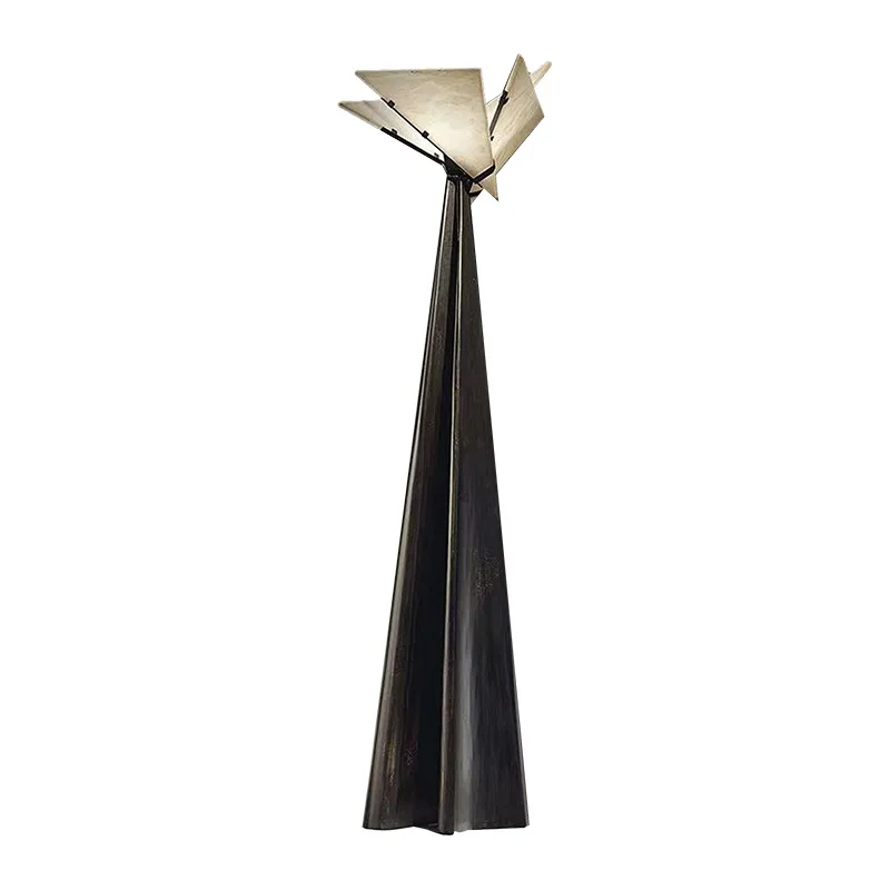 

Acrylic dining room living room floor lamp, modern exquisite designer model room resin floor lamp