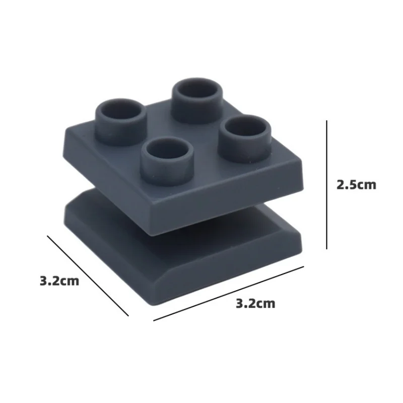 5 Stück Universal-Holzschienen, Anschlüsse, Zubehör, große Blöcke, drehbare Verbindungsadapter, passend für Markenzugschienen