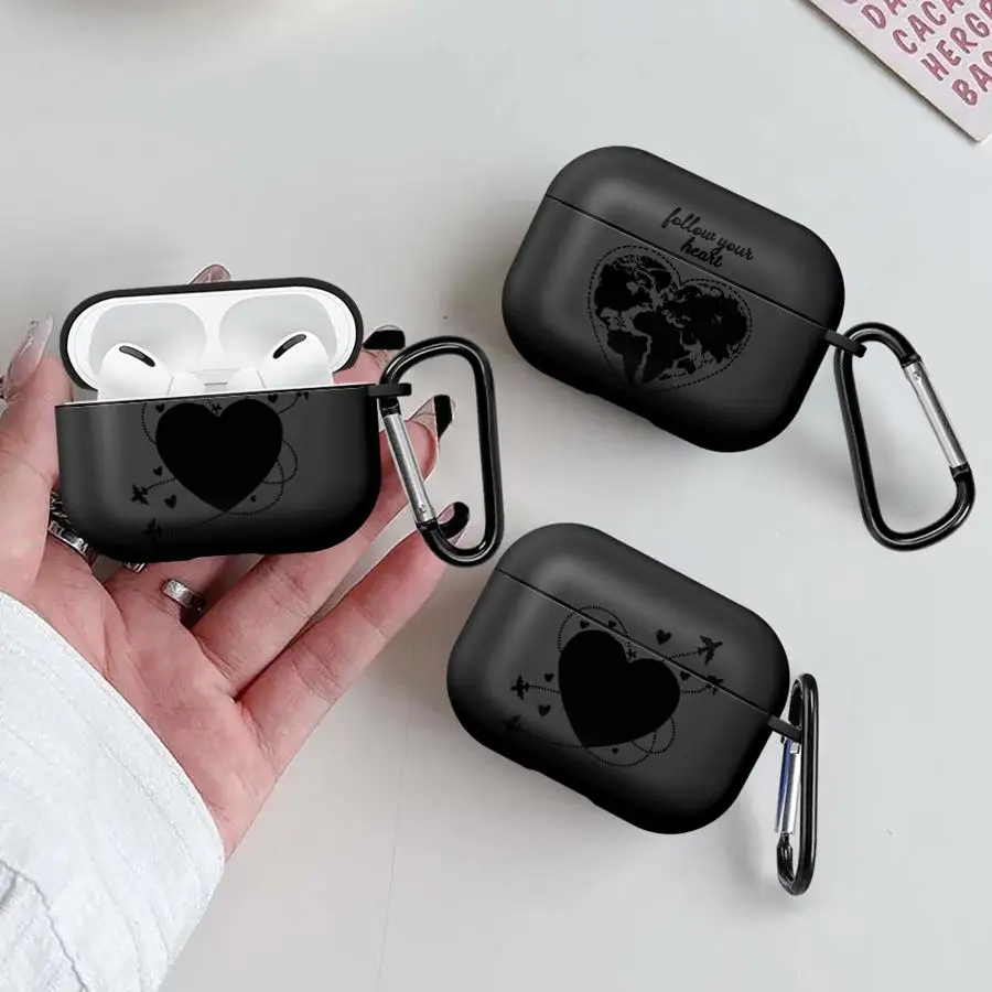 

Air Travel The World Case For Airpods Pro 2 4 Pro3 1 3 Pro2 Earphone Cases Cover