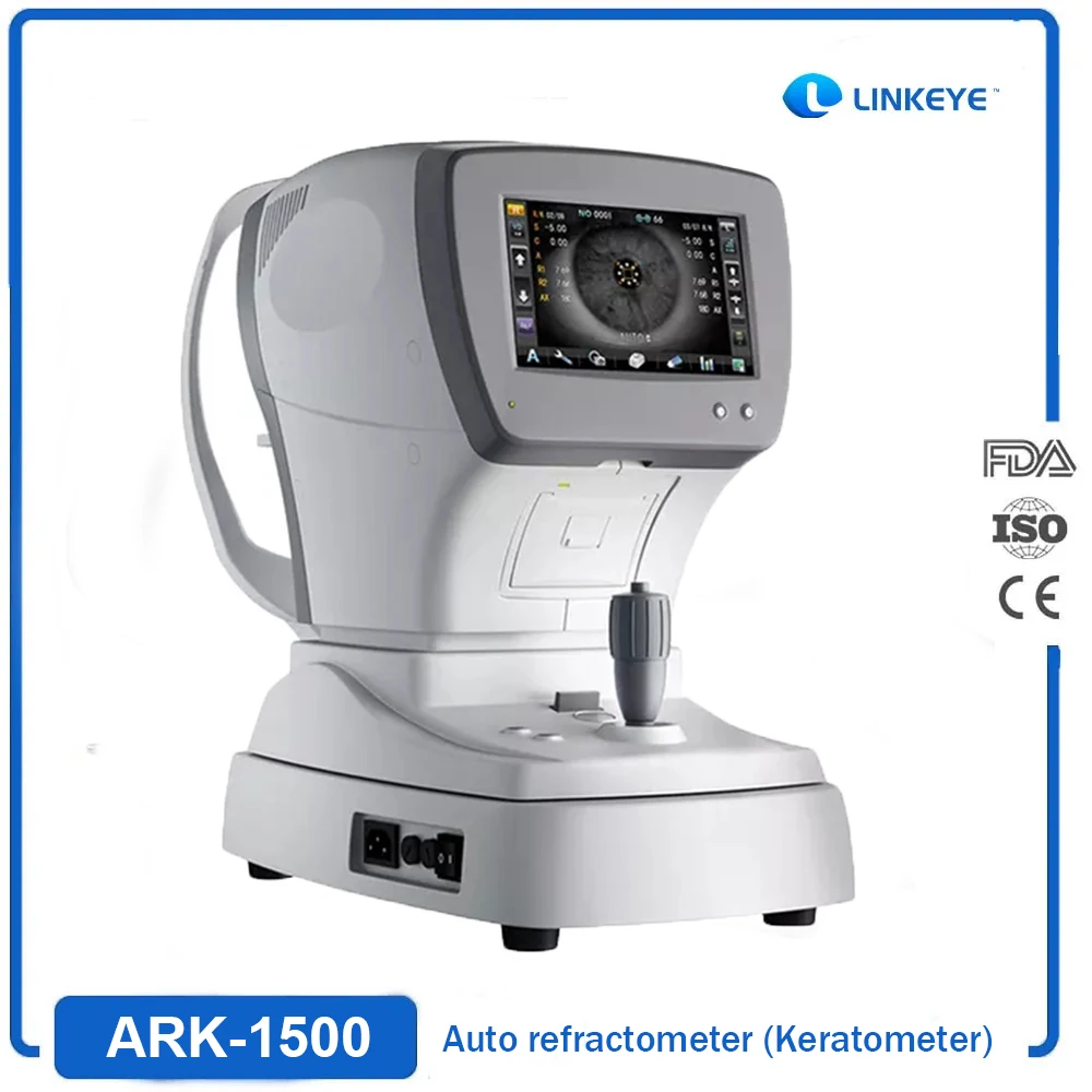 

Auto Refractometer Optical Instruments ARK-1500 Optometrist Automatic Eye Refractomet with Keratometer Free Shipping