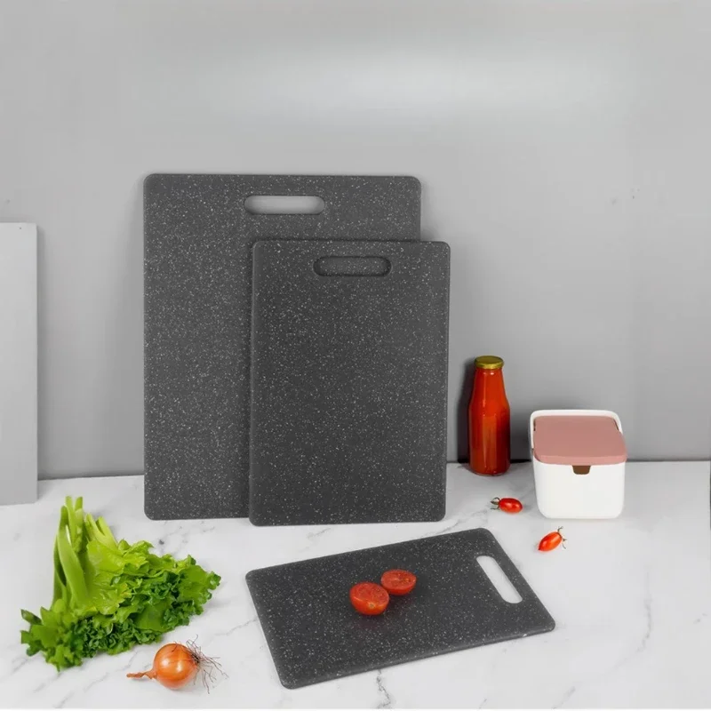 

Набор из трех предметов: двухсторонняя классификационная разделочная доска и панель, антибактериальная разделочная доска из искусственного мрамора