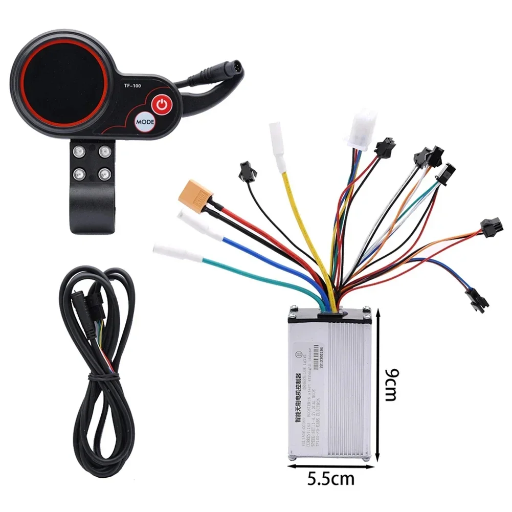 TF-100 Controller 48V Kit for Kugoo M4 Scooter 36V/48V Controller*1 6pin Display*1 Connection Cable*1