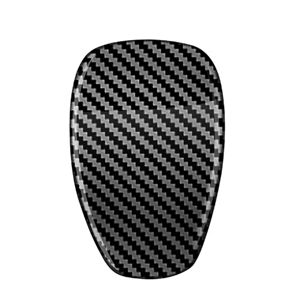 Car Shift Knob Trim Sticker Gear Trim for ALPHARD VELLFIRE 30 Series 2015-2022 Carbon Fiber