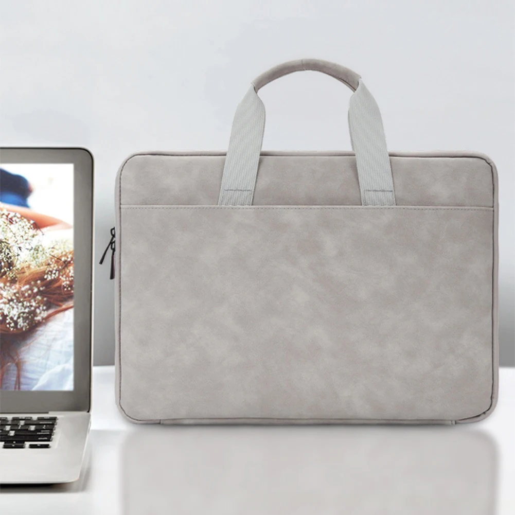 حافظة واقية مقاس 13-14/15-16 بوصة مع مقبض حقيبة حمل الكمبيوتر مع جيب ملحق غطاء كمبيوتر محمول واقي مقاوم للصدمات