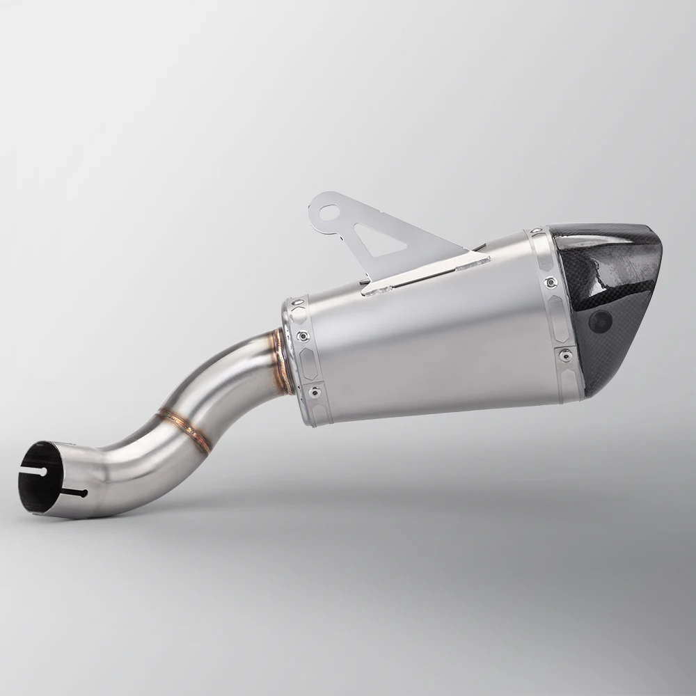 

Slip On Line For Kawasaki Z900 Z900SE 2017-2026 Escape Motorcycle EXhaust Kit Middle Tail Tube Pipe Muffler With DB Killer