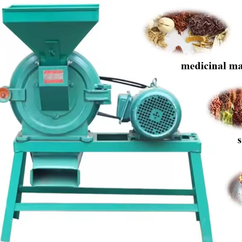Strosen  Corn Mill Corn Feed Mill Rice Herbal Grains Maize Mill Wheat Grain Flour Powder Crusher Grinder for Home