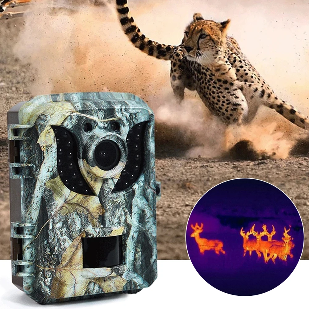 

Wild-life Trails Camera Ip66 Waterproof PIR Motion Night-Vision Camera For Outdoor Wild-life Monitoring