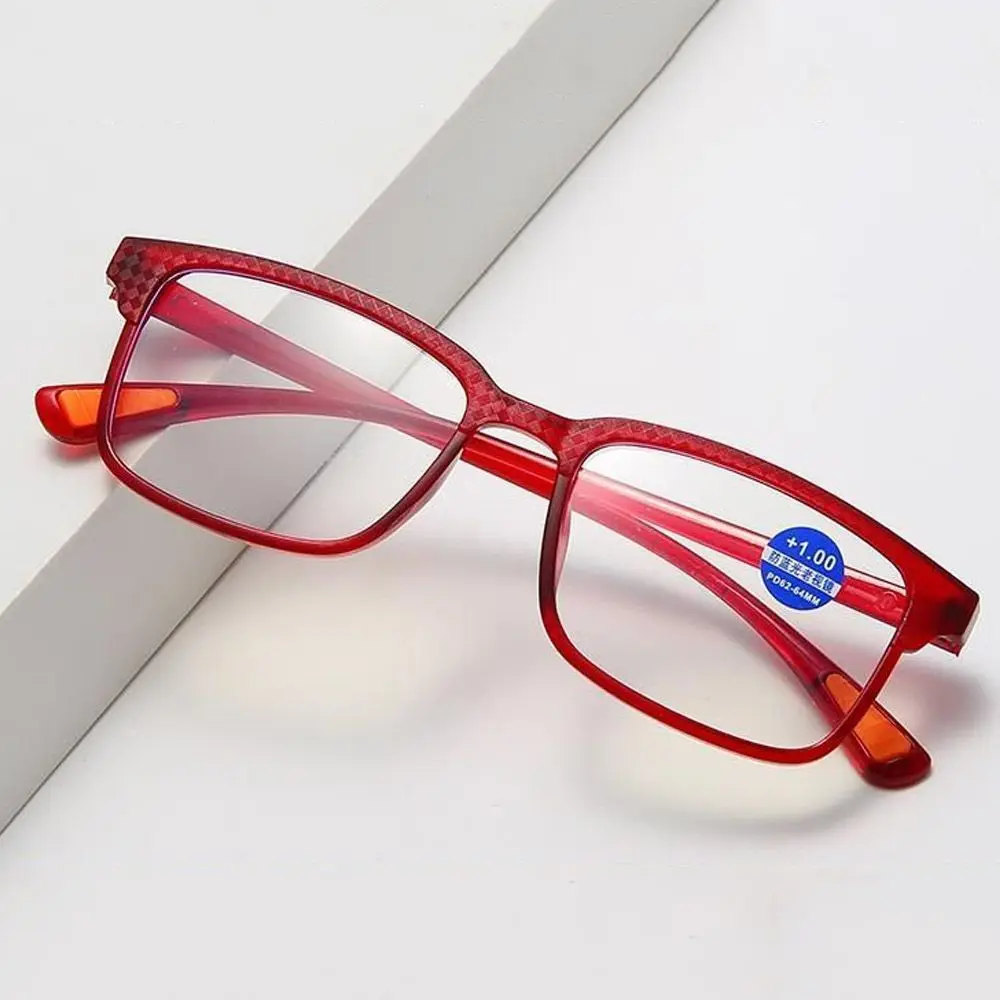 Fashion Portable +1.0~+4.0 Presbyopia Eyeglasses Anti-UV Blue Rays Far Sight Eyewear Reading Glasses Women Men Reading Glasses