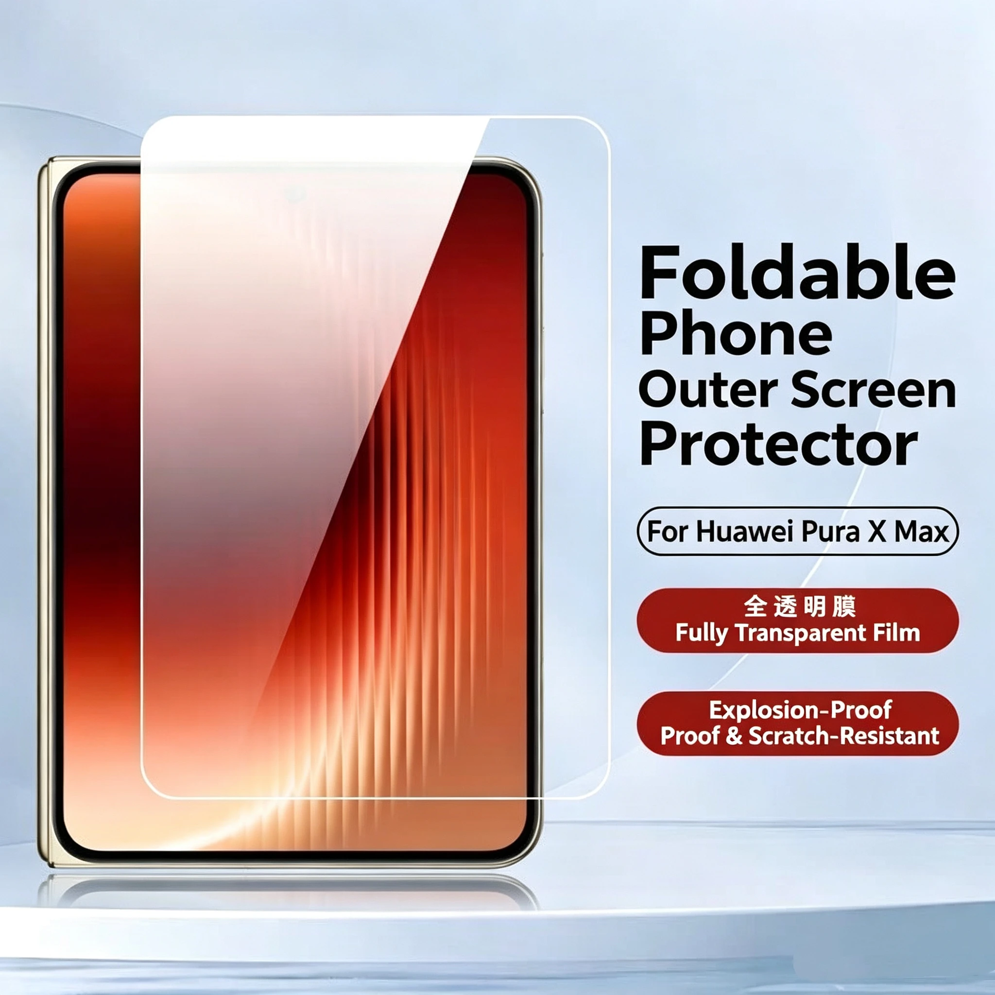 

3 Pcs HD Anti Spy Tempered Glass For Huawei Pura X Max Screen Protector Full Protective Glass for huawei Pura X Max