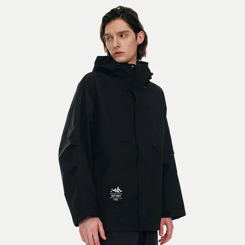 Fashion casual jacket, outdoor sports windproof waterproof versatile tooling jacket for men and women