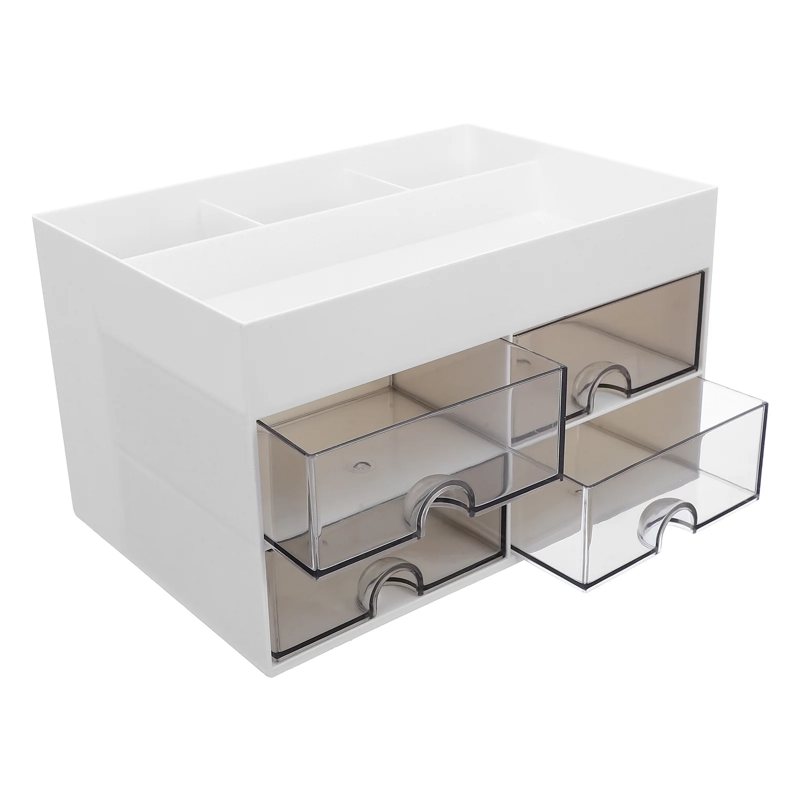 Space-Saving Multifunctional Desktop Storage Box Stable Material Long-Term Use Desk Organizer Pens Desk Supply Organizer