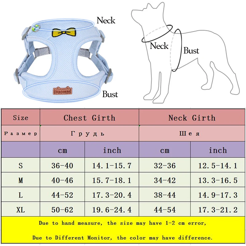 Pet Chest Strap Soft Dog Harness Leash Set Reflective Puppy Kitten Harness Vest Chihuahua Walking Traction Supplies Dogs Leash