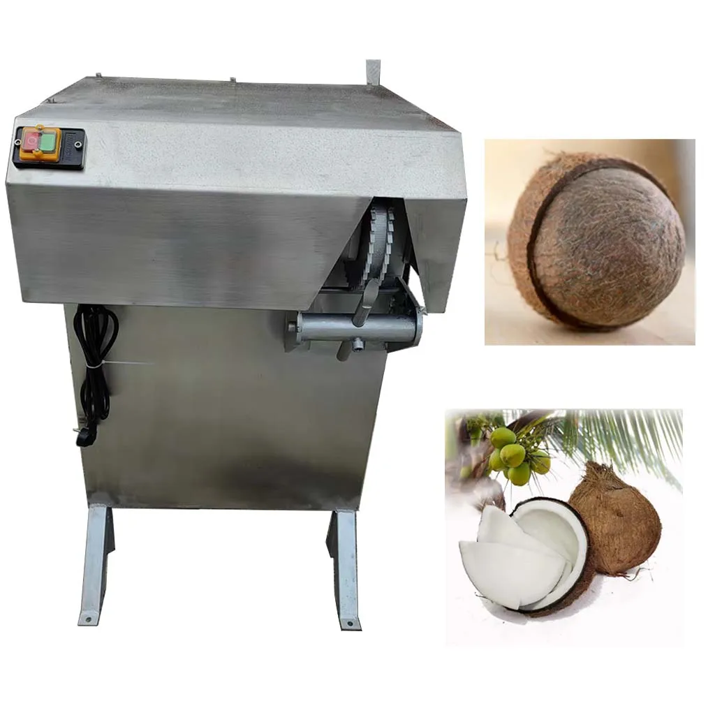 

Easy To Operate Coconut Husk Machine Coconut Shelling Cracker Processing Equipment HJ-BKG100