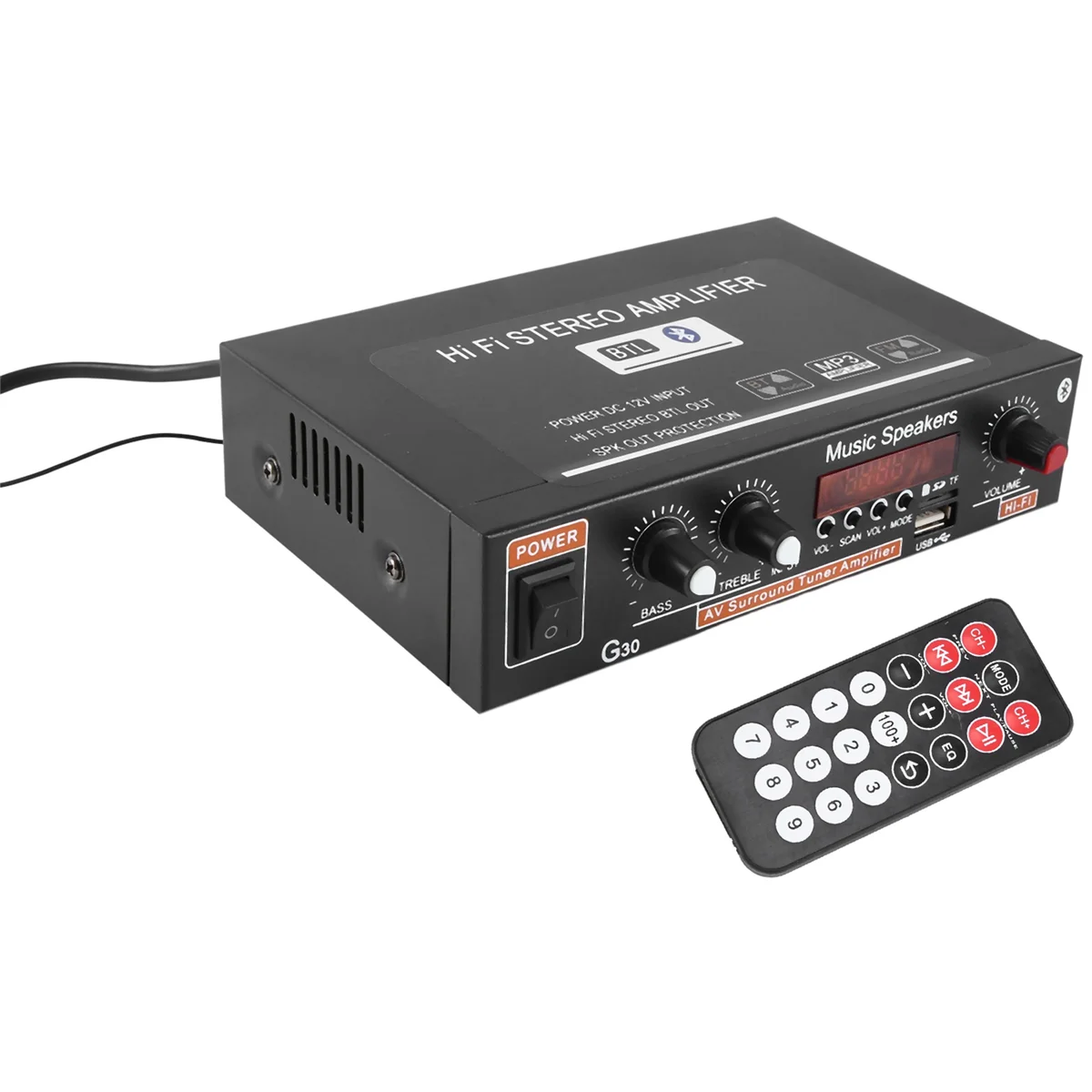 U.S. Regulations G30 Digital Power Amplifier US Plug