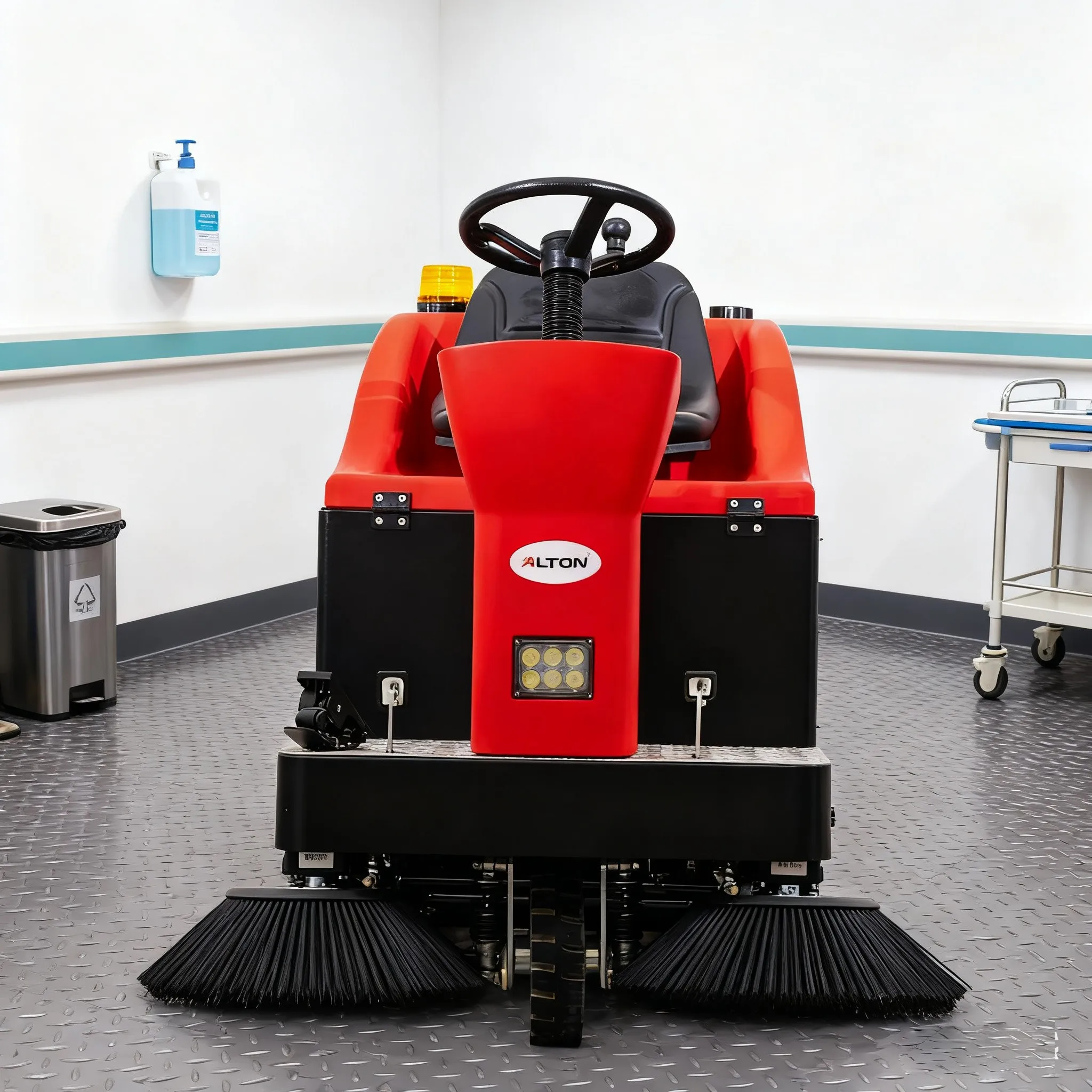 S1250 Bulk Buy Industrial Cleaning Equipment Mall Airport Road Floor Sweeper Street Cleaning Machine