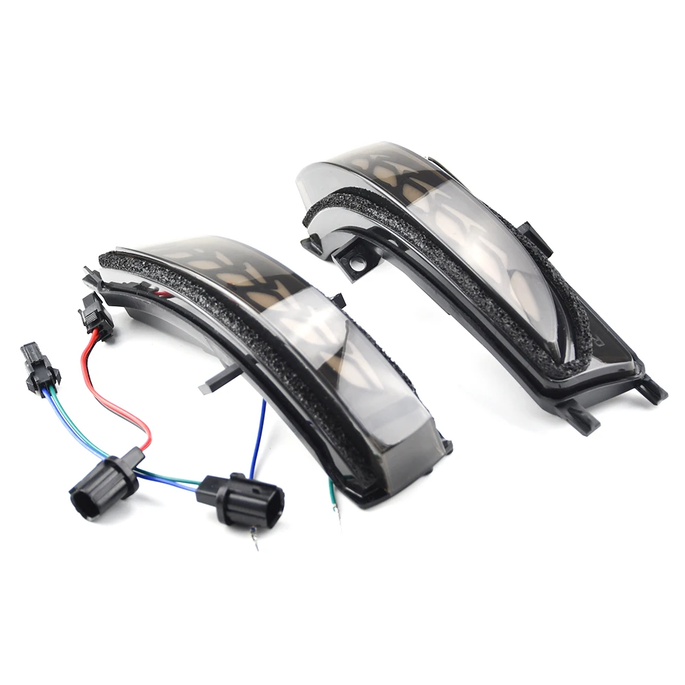 

2 pcs For Honda FIT JAZZ Saloon CITY GD1 GD3 GD6 GD8 34350-SJA-G02 LED Dynamic Blinker Side Wing Mirrors Turn Signal Light