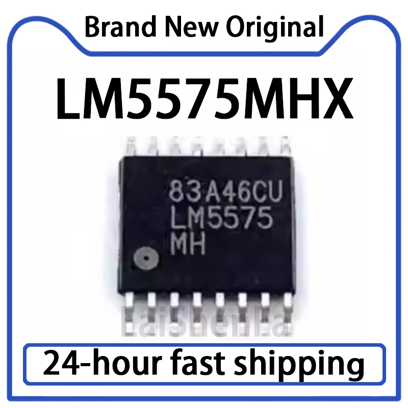 5PCS LM5575MHX SMT TSSOP-16 Switching Voltage Regulator Integrated Chip Original Stock