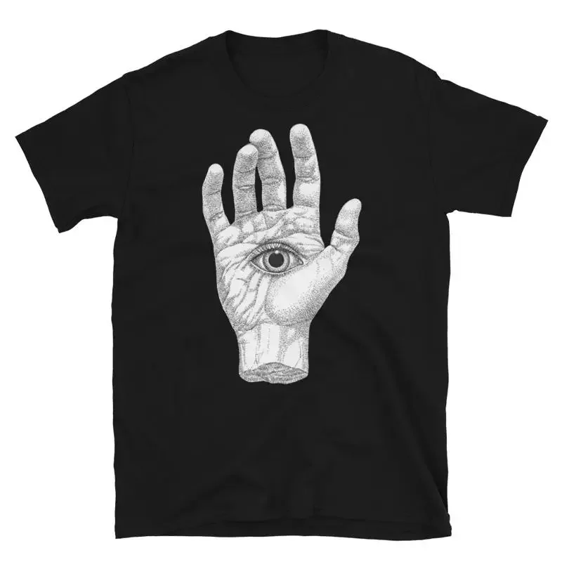 Hamsa Hand The Grasp Of Protection Dark Art T Shirt