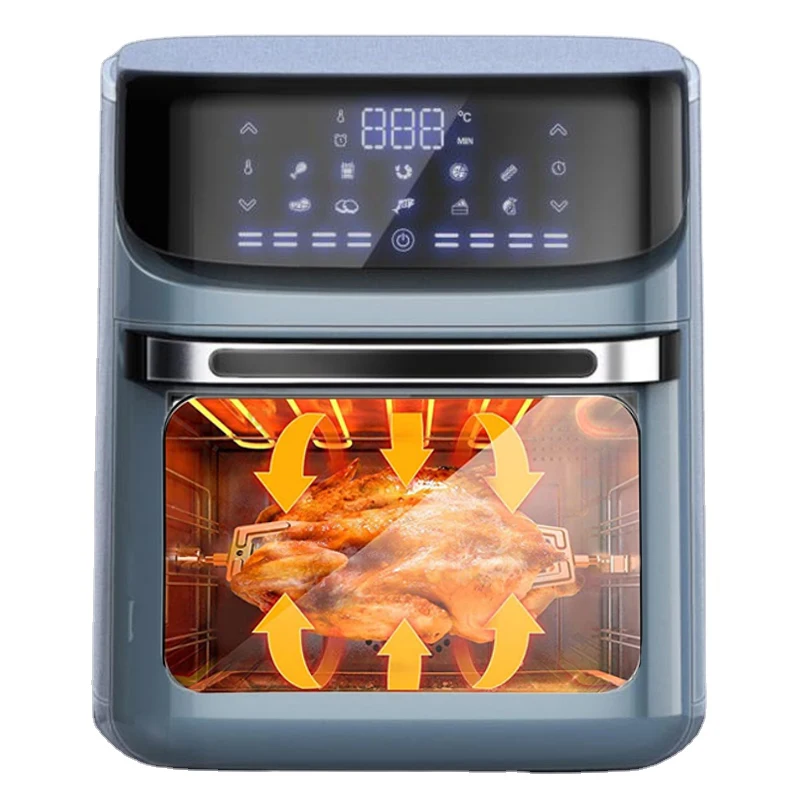 new hot sale 6.5/7.7/12/18L air fryer oven large capacity air frier electric deep fryer digital control air fryer without oil