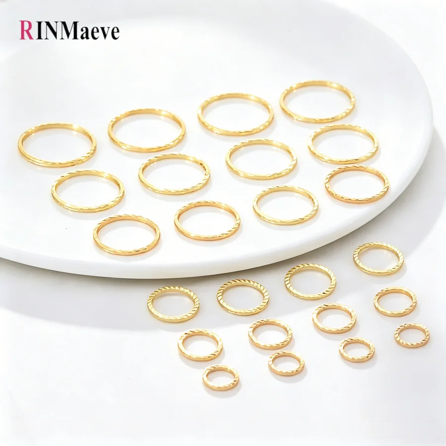20 個 10 ミリメートル 12 ミリメートル 18 ミリ - Gold Plated Ring のレビューと価格
