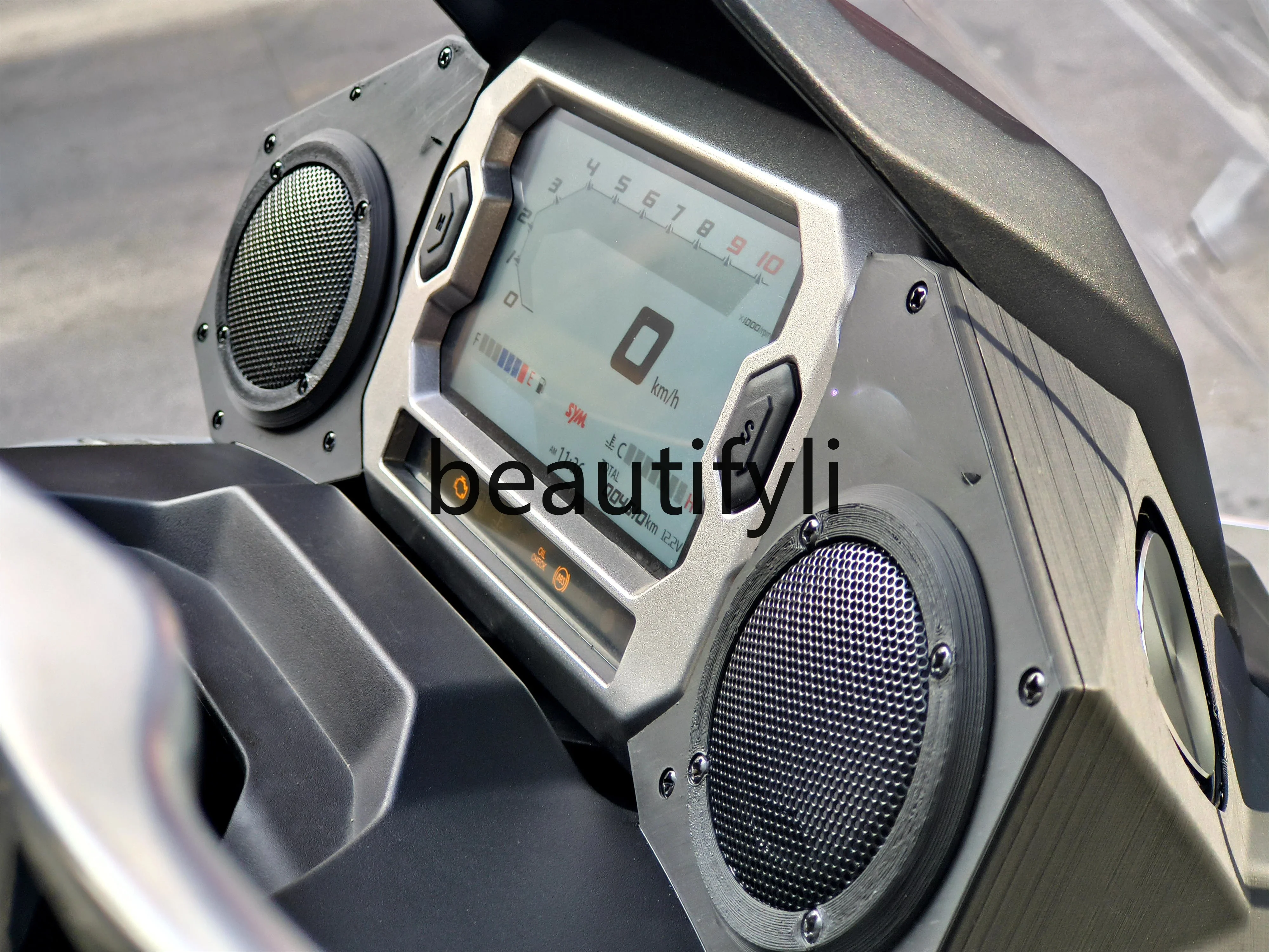 Modified speakers, upgraded audio lossless accessories, motorcycle Bluetooth subwoofer waterproof