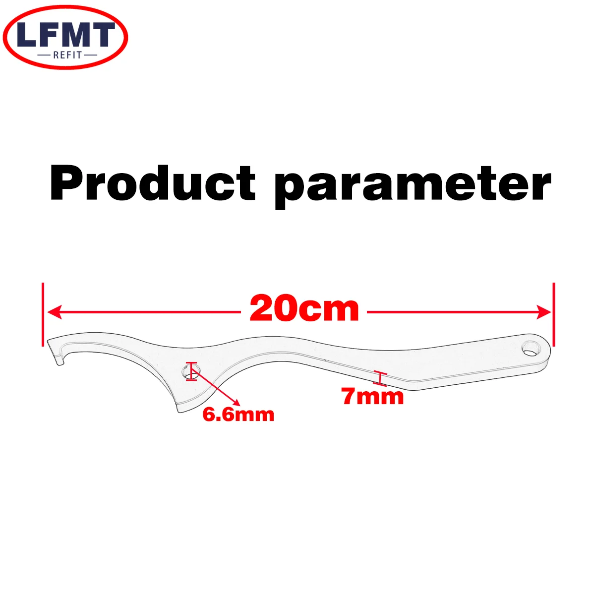 For KTM 125-500cc Motorcycle CNC Aluminum Rear Absorber Damping Shock Spanner Wrench Tool SX SX-F XC XC-F XC-W XCF-W EXC EXC-F view 2