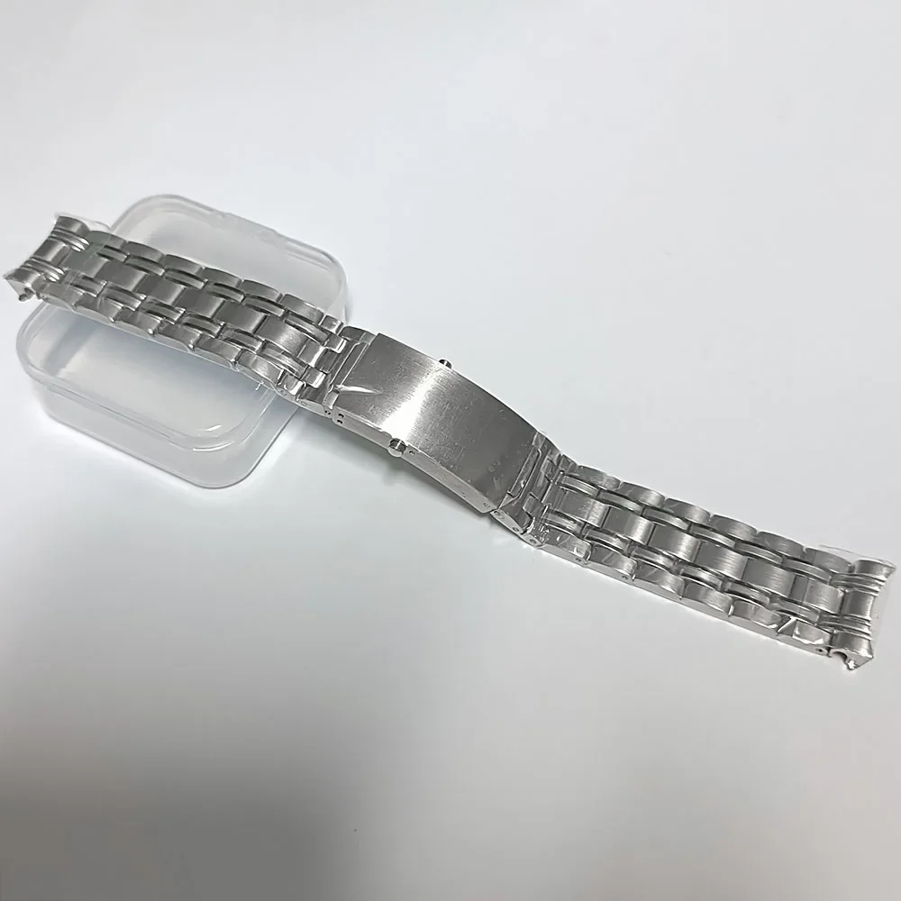 20mm Watch Band Watchband Strap Stainless Steel Bracelet Watch Parts for Seamaster 300 Watch Accessories Repair Tools