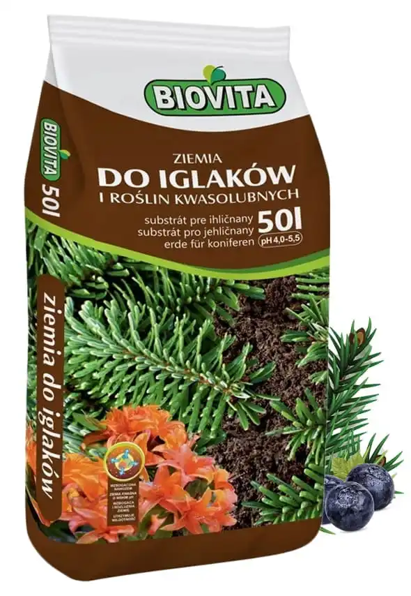 Biovita 50L Aarde voor conifers en acidofiele planten