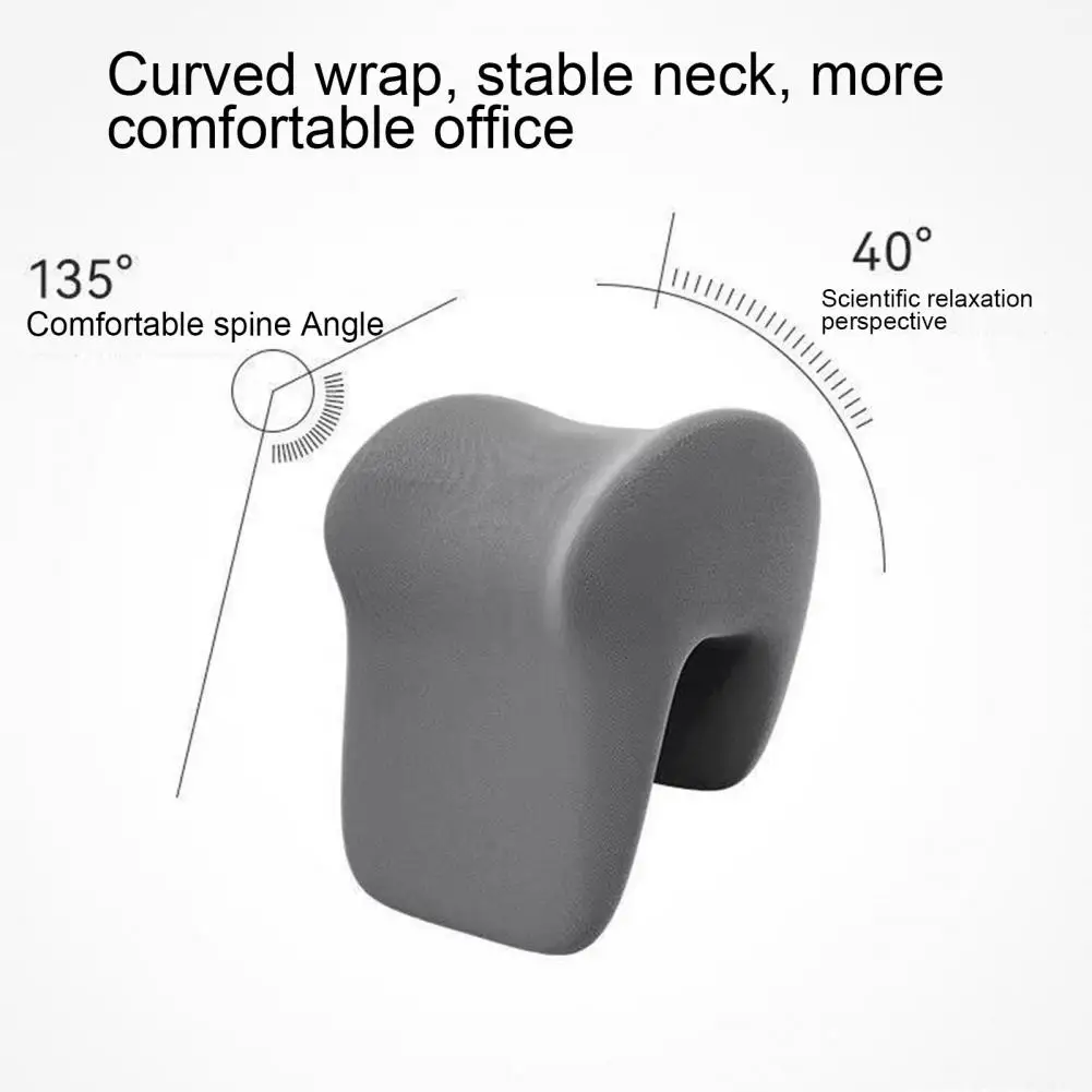 Office Chair Headrest Pillow Head Neck Shoulder Support Cushion Ergonomic Neck Rest Pillow Memory Foam Nap Sleeping Pillow