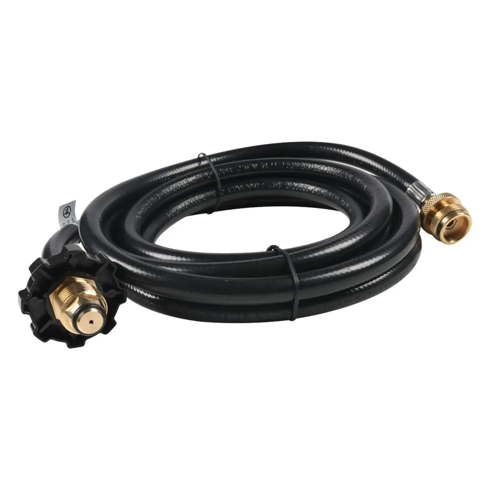 Propane Adapter Hose Adapter,Easy to Install Threaded Connection Converter Replacement Tube for Outdoor Cooking RV Appliance