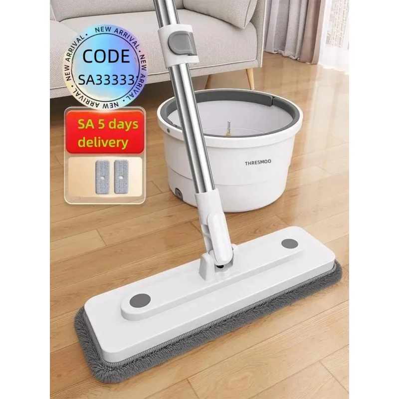 

Mop Water Separation 360 cleaning With Bucket Microfiber Lazy No Hand-Washing Floor Floating Mop Household Cleaning Tools